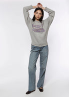 swatch_Heather Grey/Light Blue the collegiate sweatshirt
