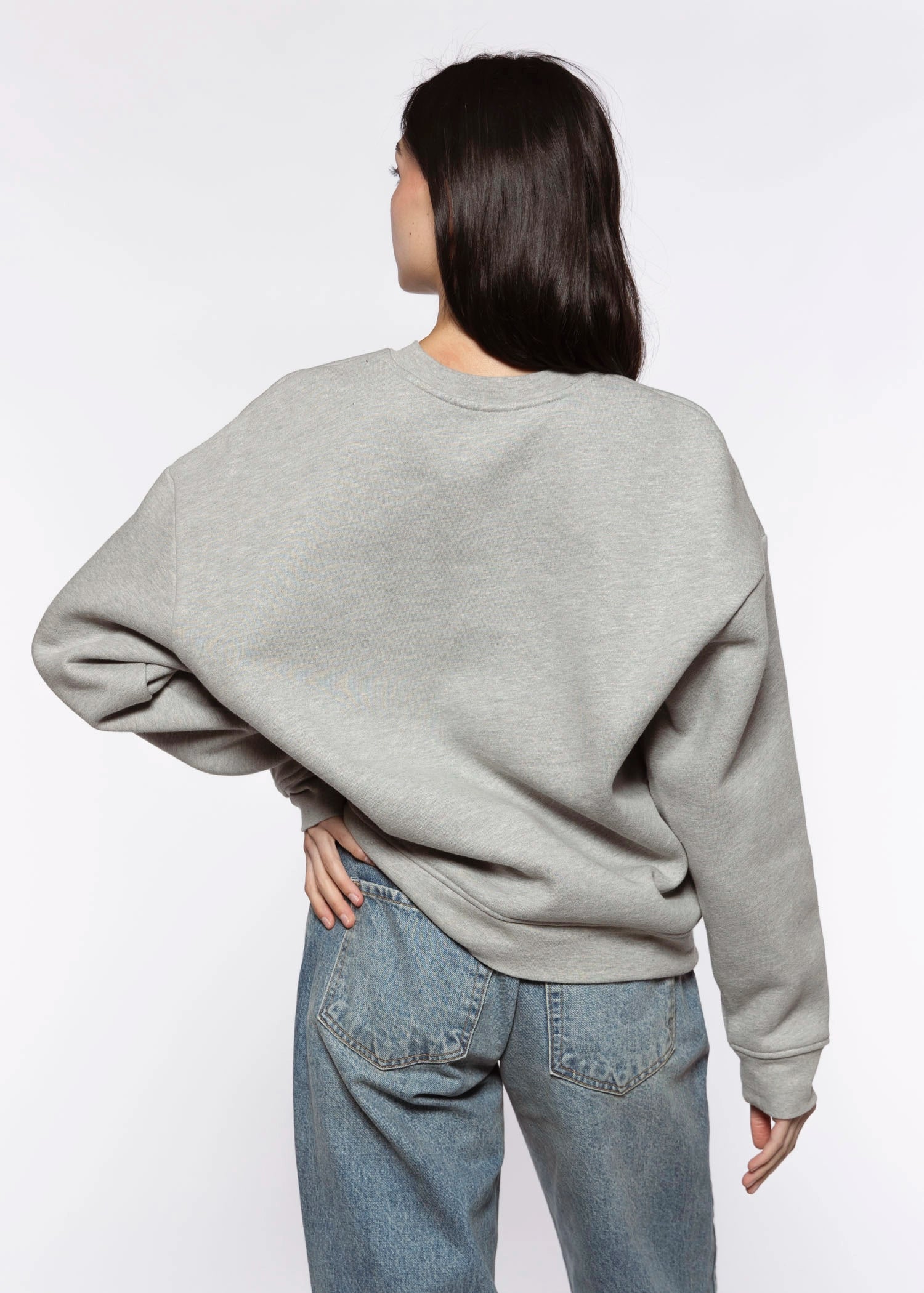 swatch_Heather Grey/Light Blue the collegiate sweatshirt