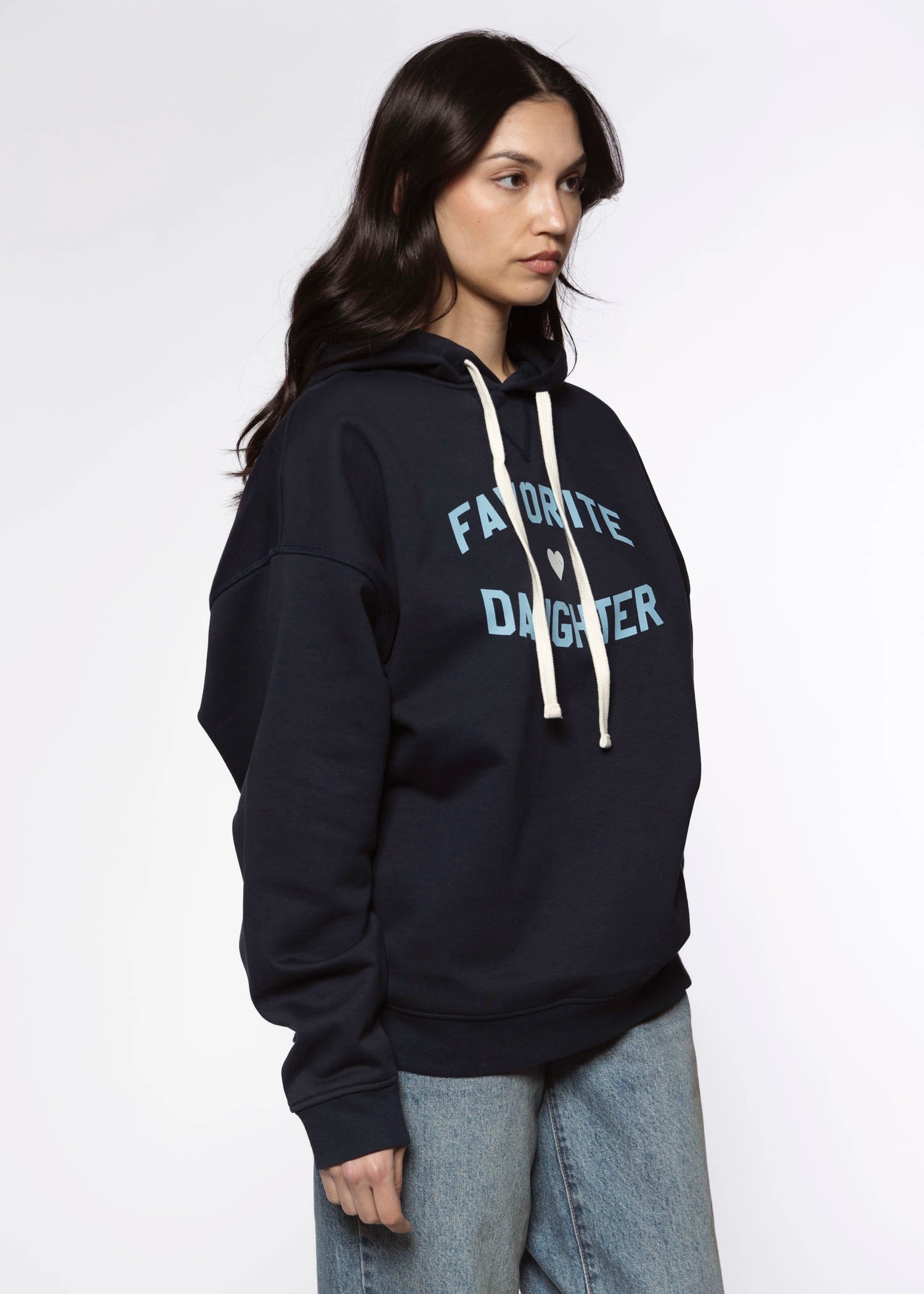 swatch_Navy/Light Blue favorite daughter hoodie sweatshirts