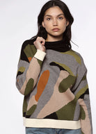 swatch_Multi print mock neck sweater