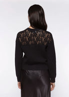 swatch_Black stella lace cardigan sweaters