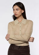 swatch_Champagne colette lurex shirt