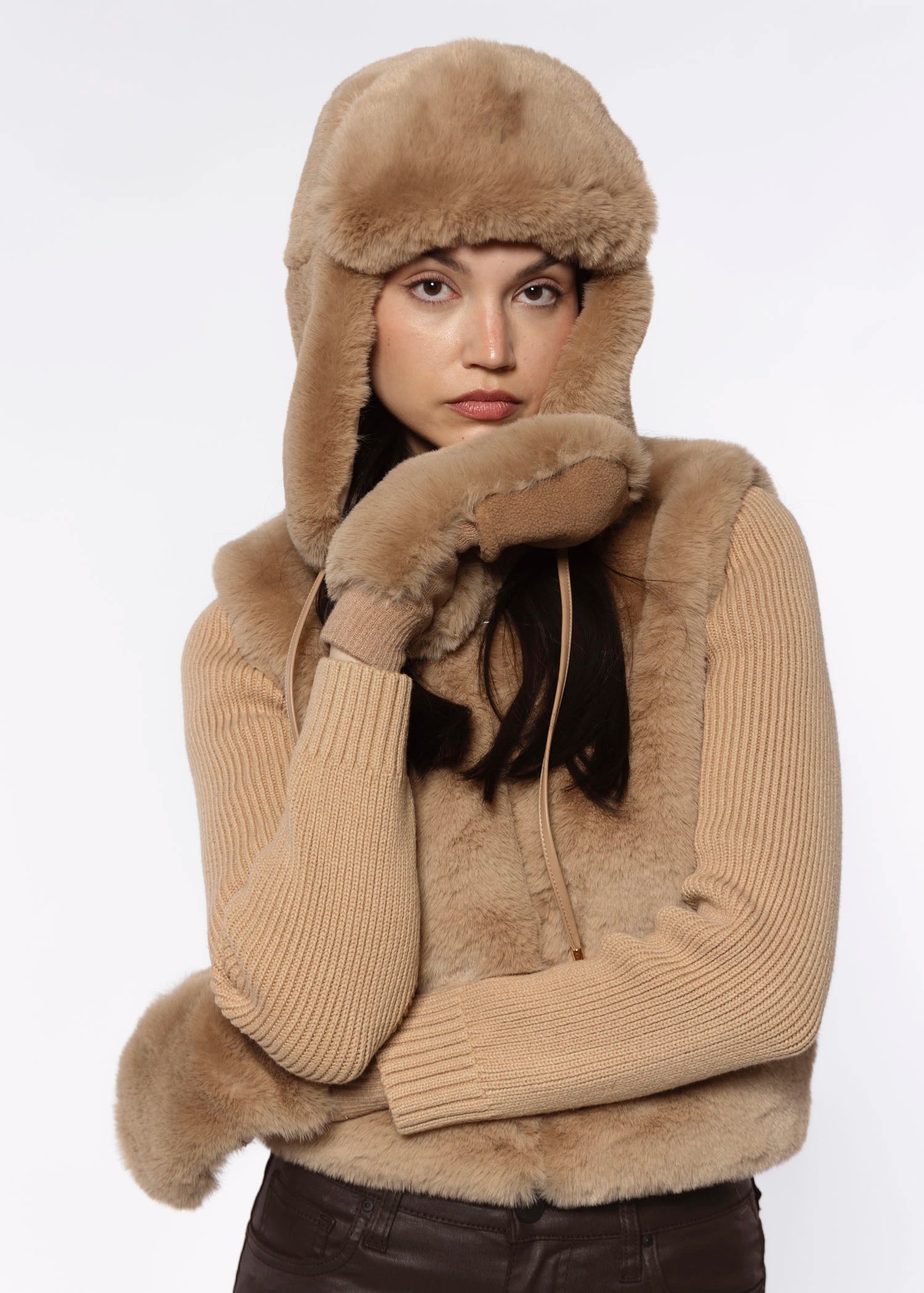 swatch_Mink faux fur sweater