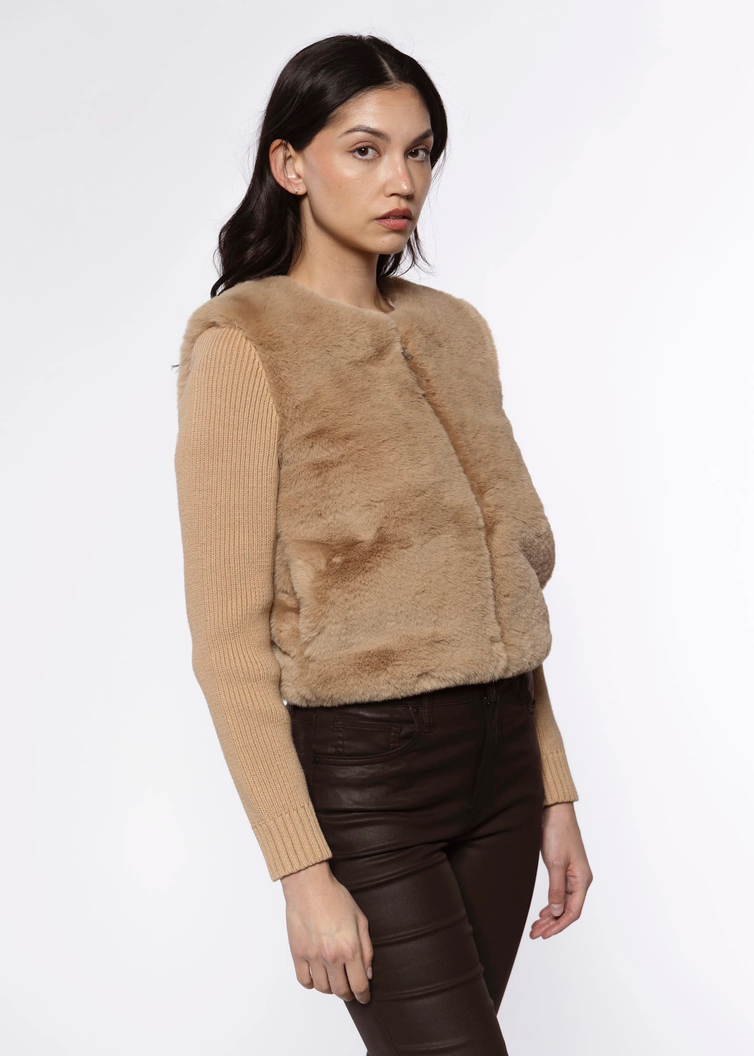 swatch_Mink faux fur sweater