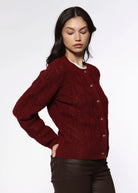 swatch_Burgundy georgina cardigan sweaters