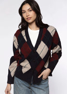 swatch_Navy Combo argyle cardigan sweaters