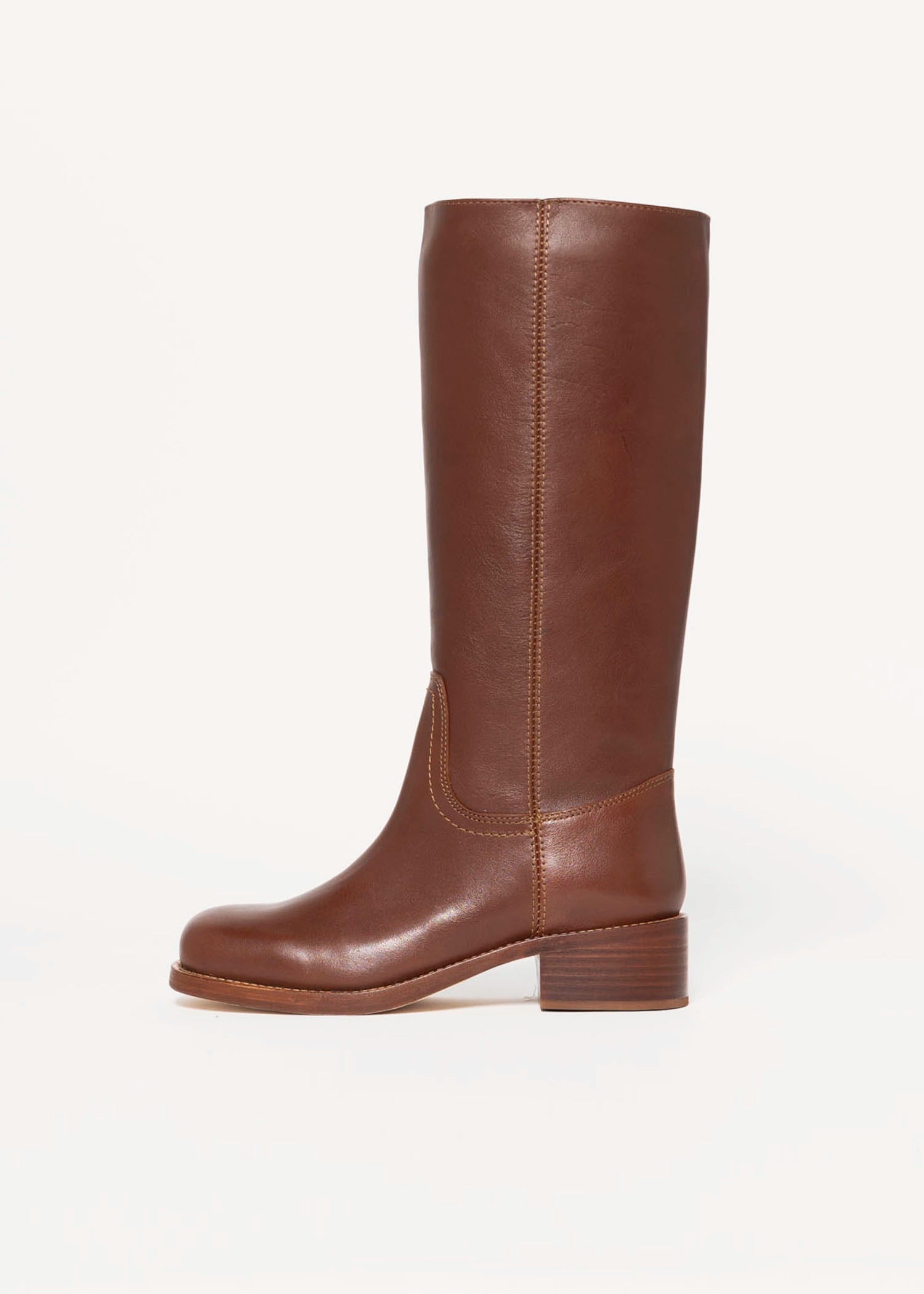 swatch_Rust riggs knee hight boots