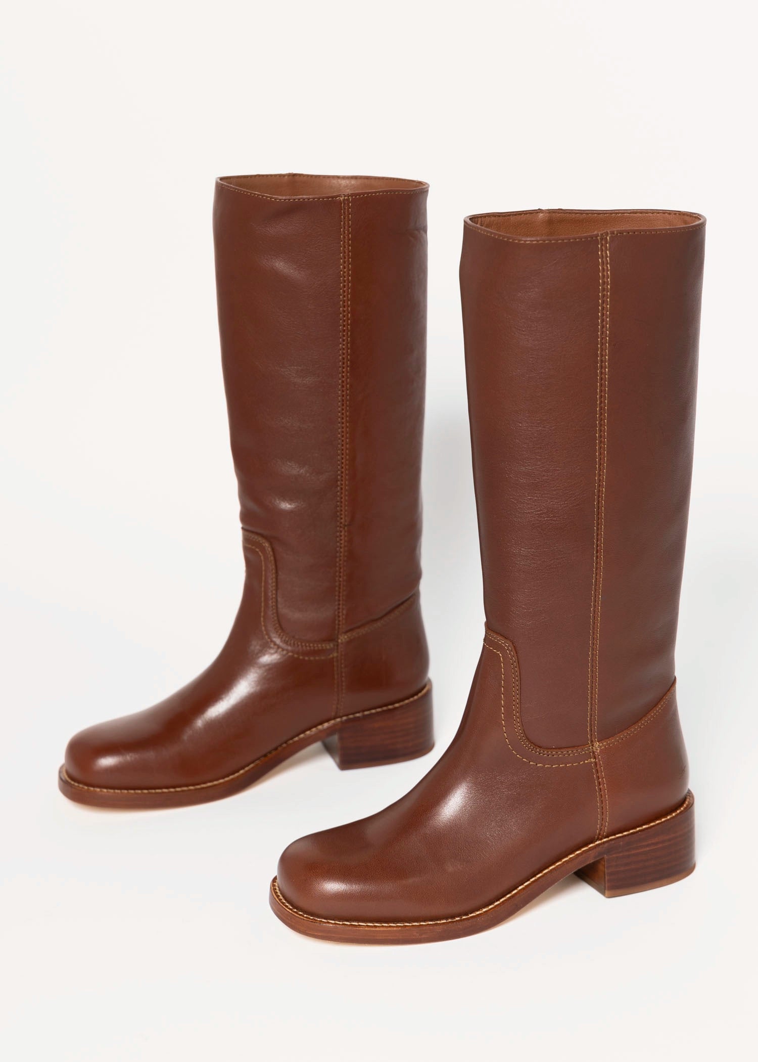 swatch_Rust riggs knee hight boots