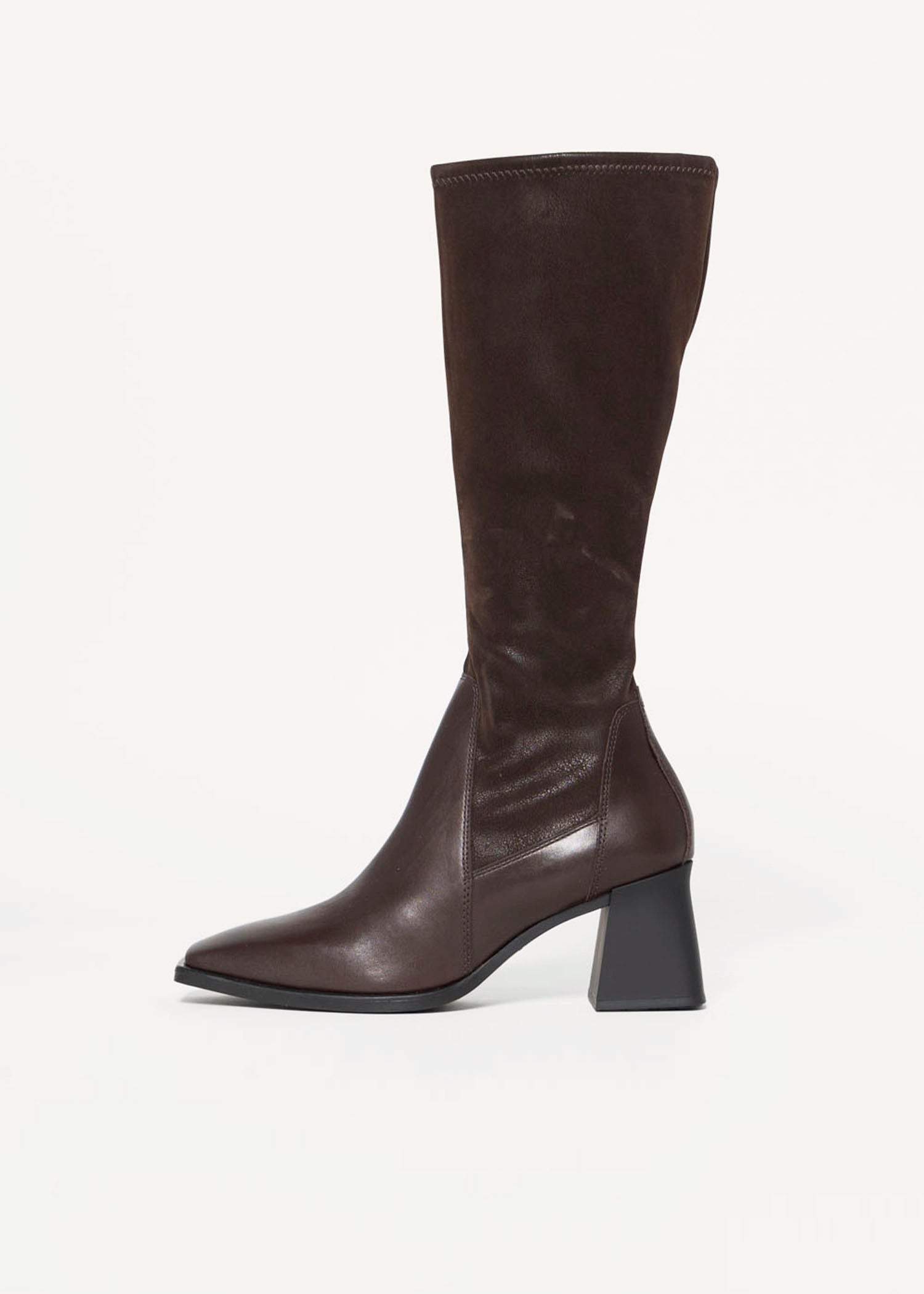 swatch_Chocolate Leather hedda knee high boots
