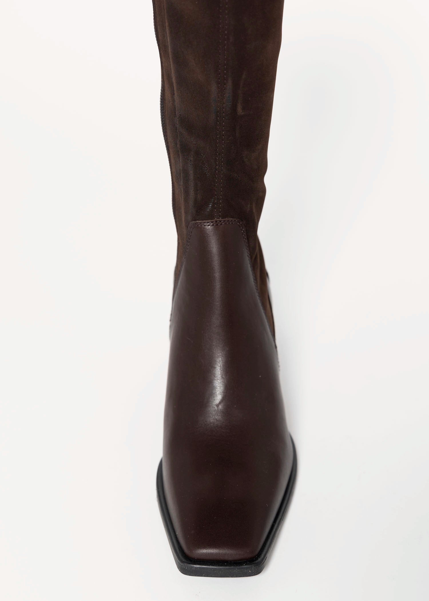 swatch_Chocolate Leather hedda knee high boots
