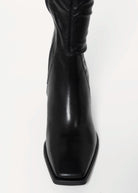 swatch_Black Leather hedda knee high boots