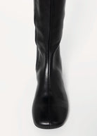 swatch_Black Leather livia knee high boots