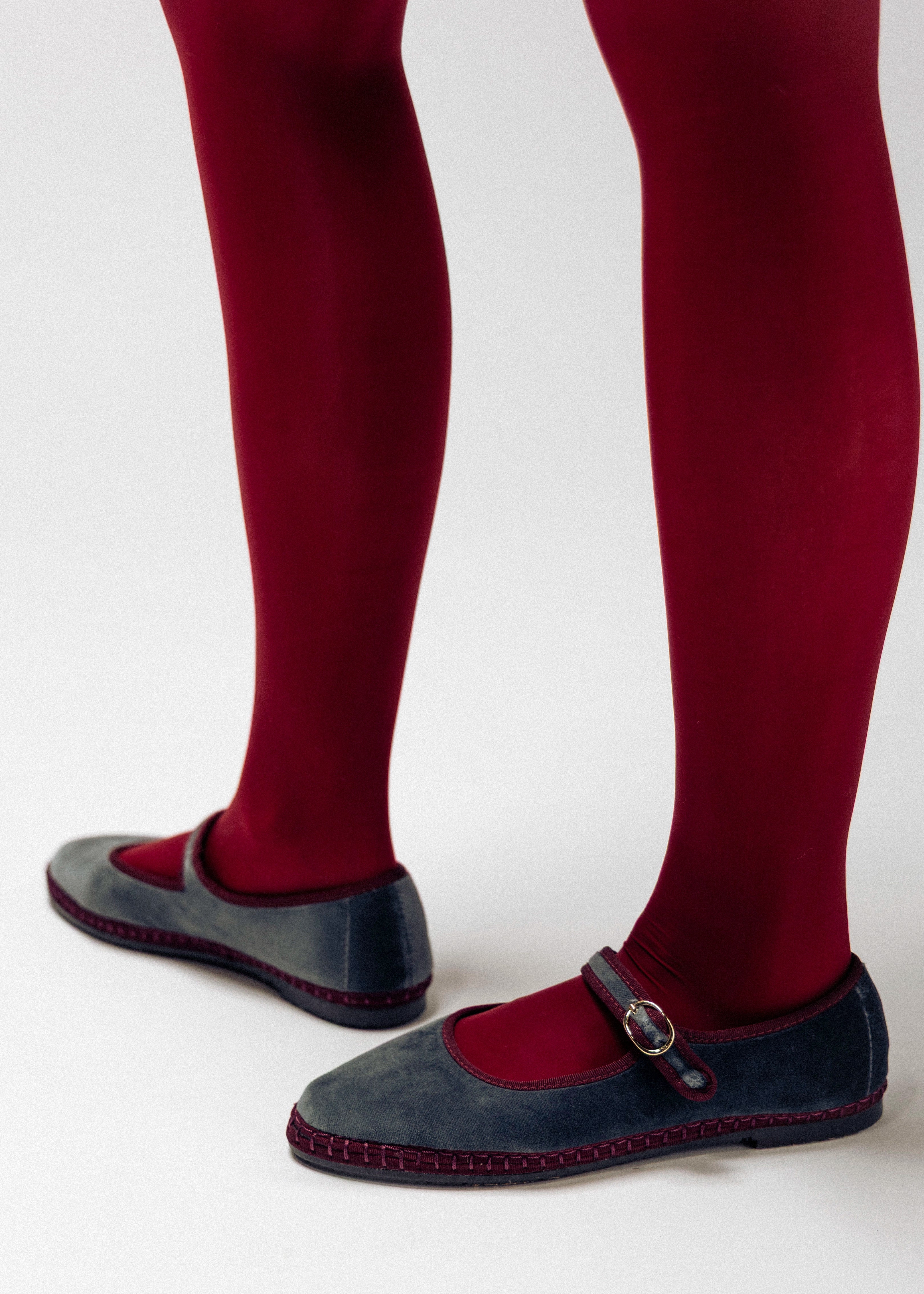 swatch_Grey velvet mary jane flabelus