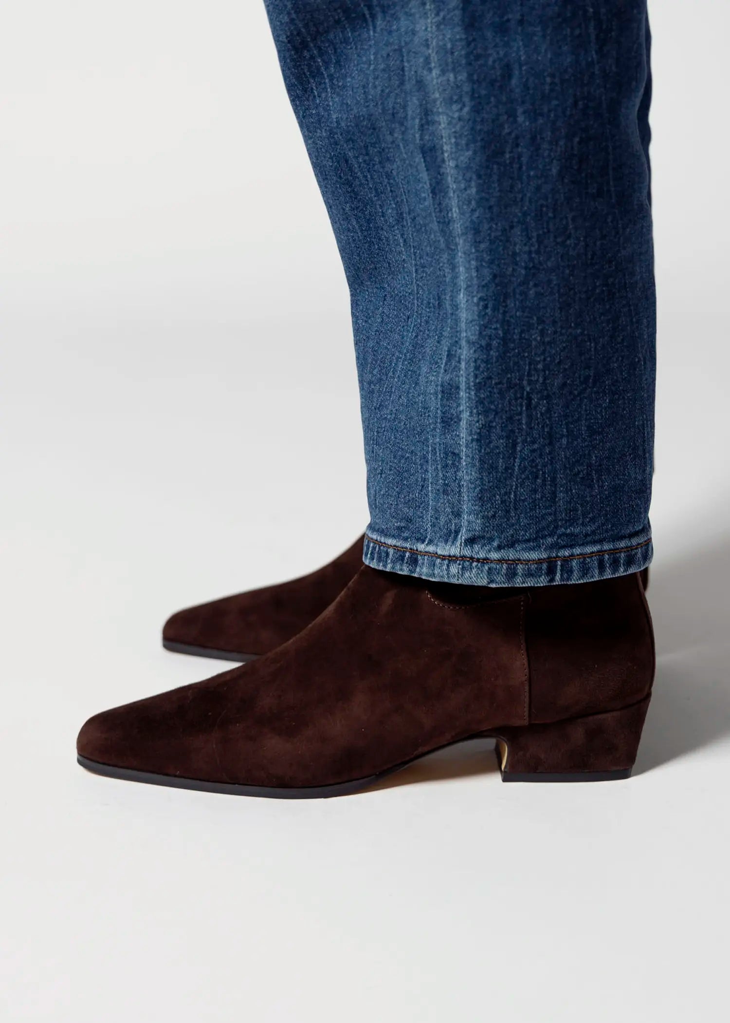 swatch_chocolate dusty bootie ankle boots