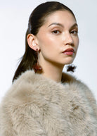 swatch_Wine flower earring