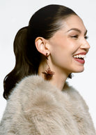 swatch_Wine flower earring