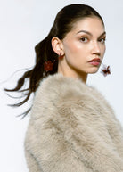 swatch_Wine flower earring