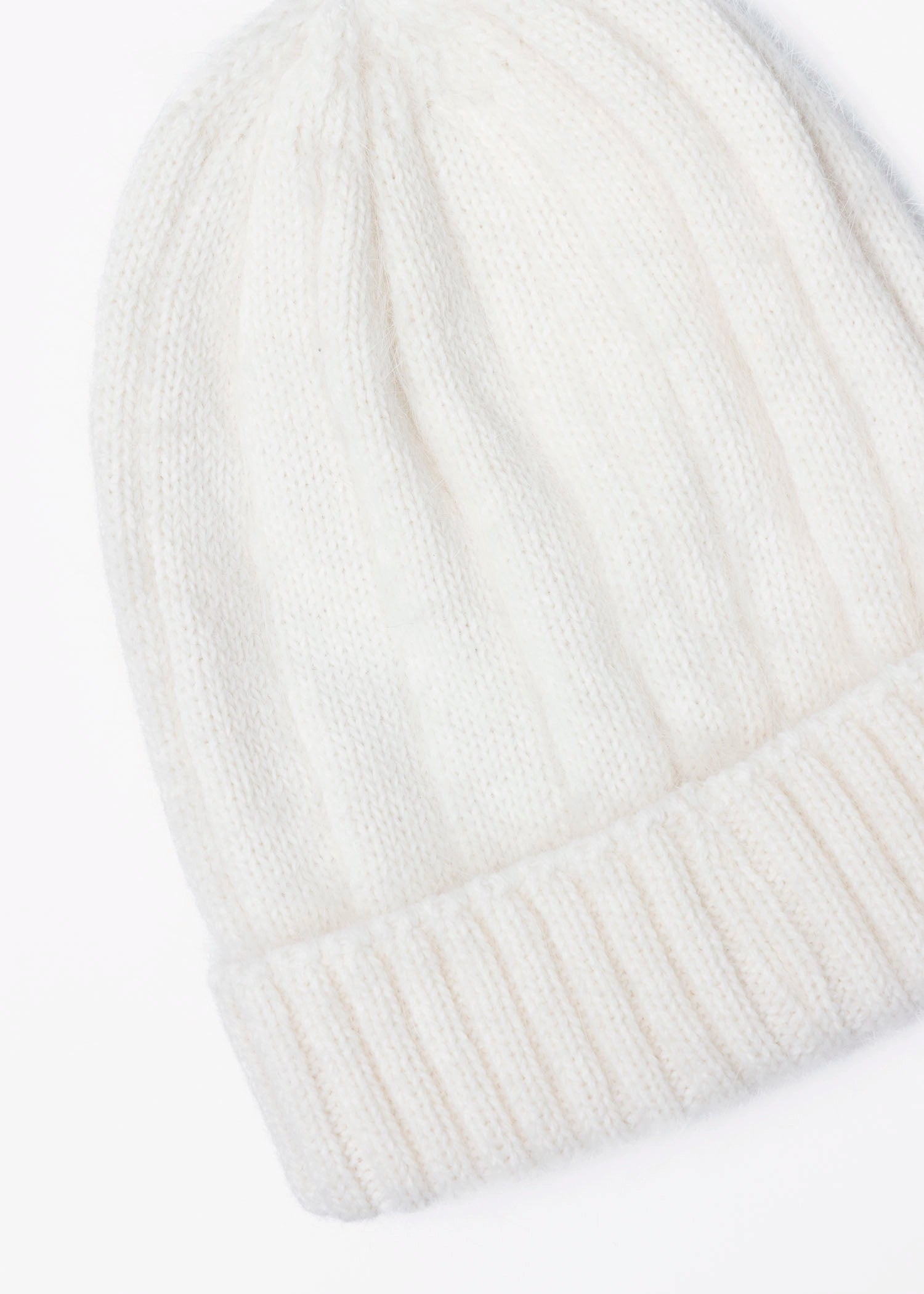 swatch_White angora beanie hats