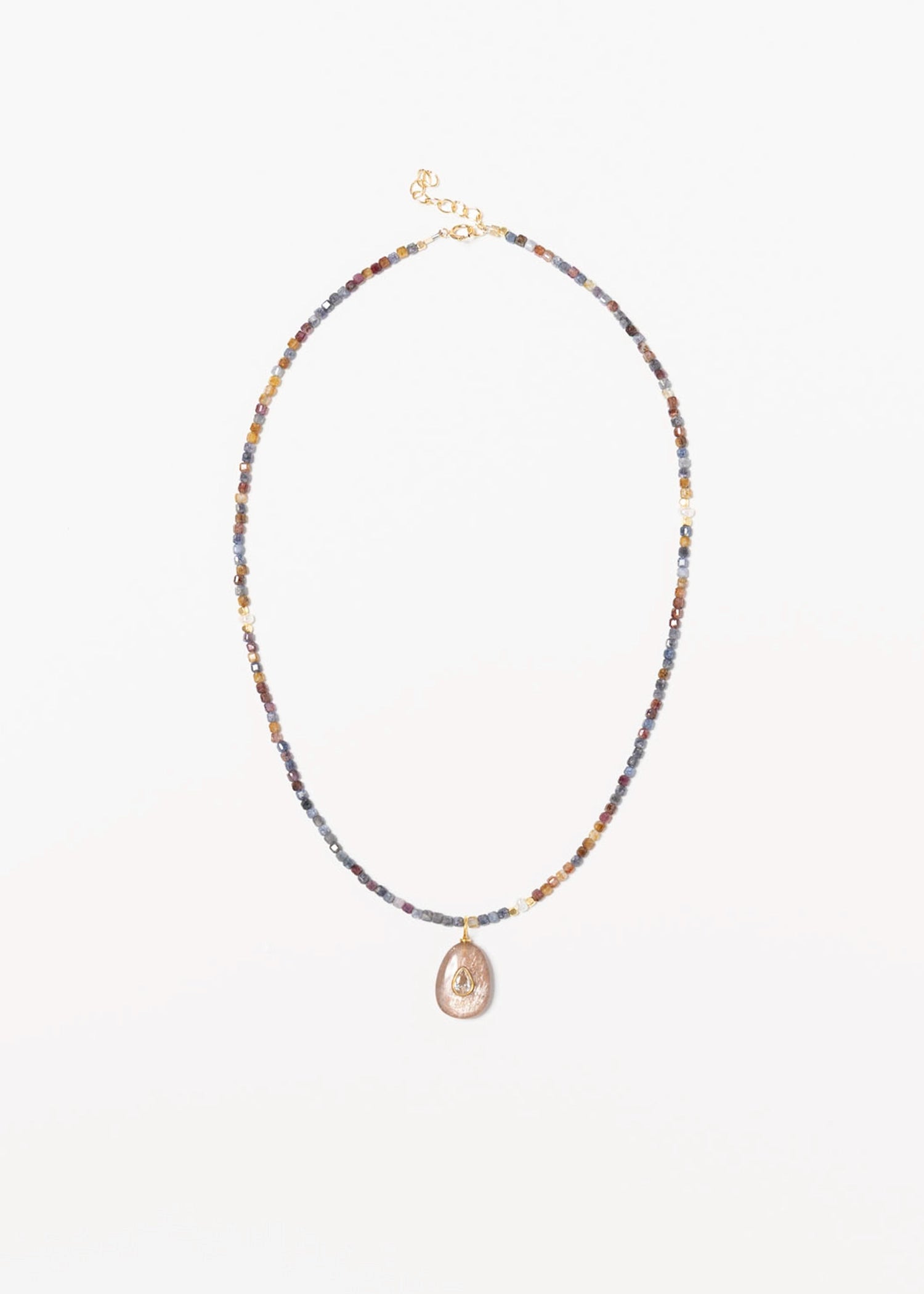 swatch_Taupe multi beaded necklace