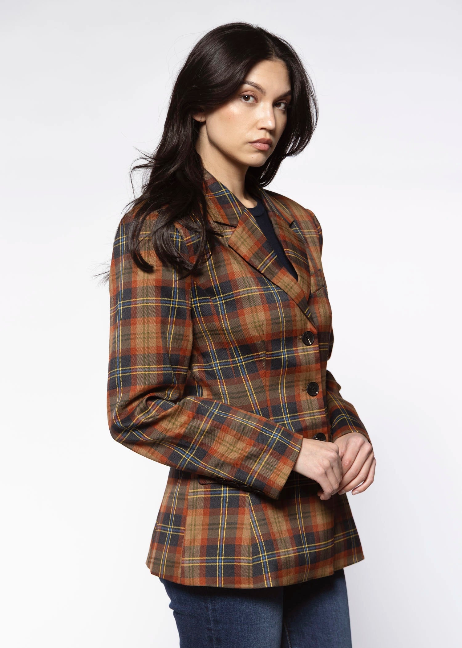 swatch_Autumn plaid blazer