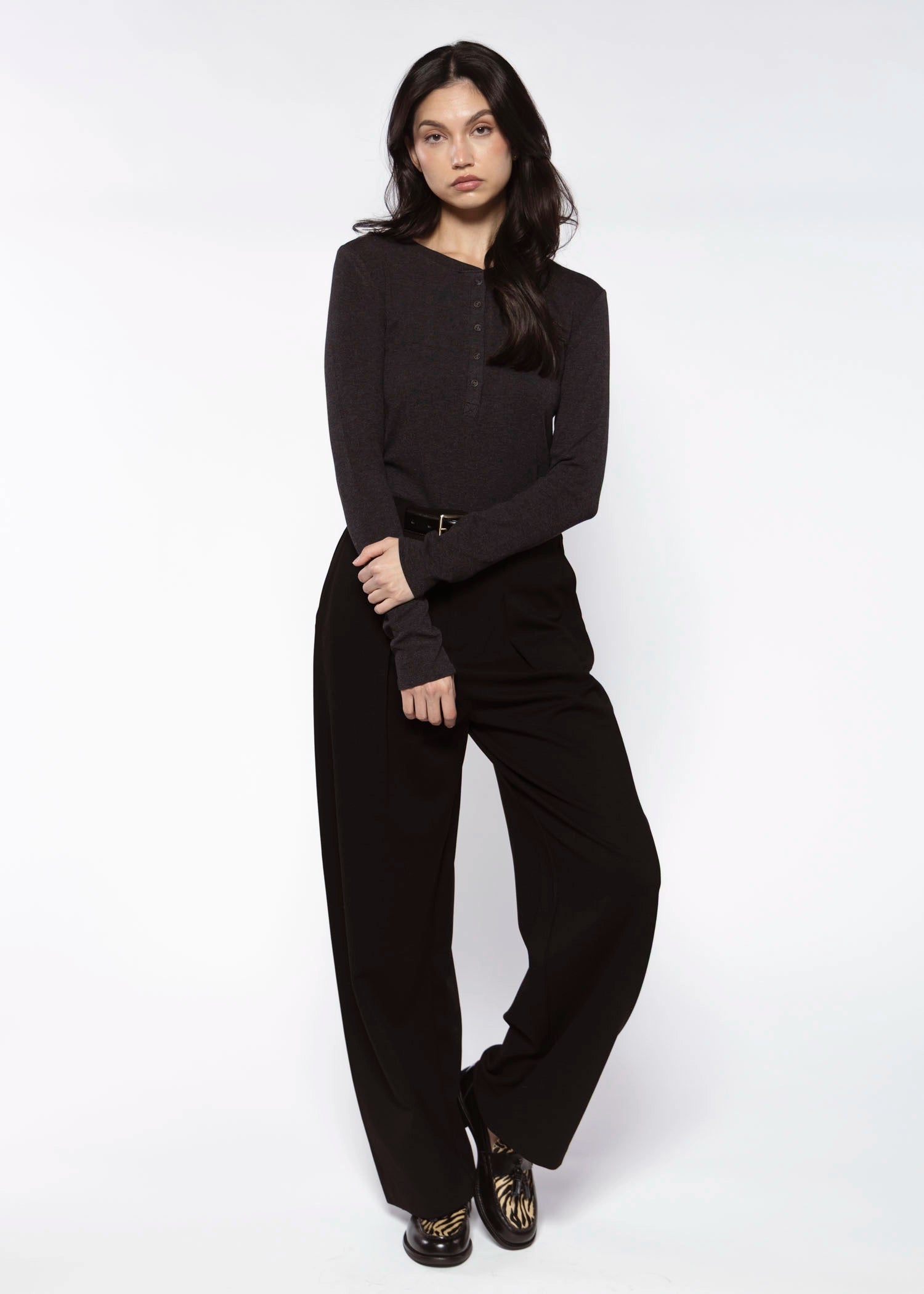 swatch_Charcoal henley long sleeve