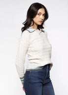 swatch_Grey Combo polo sweater