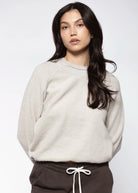 swatch_Silver ziggy reverse fleece sweatshirt