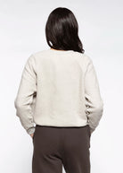 swatch_Silver ziggy reverse fleece sweatshirt