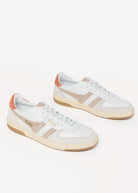 swatch_White/Terracotta hawk sneakers