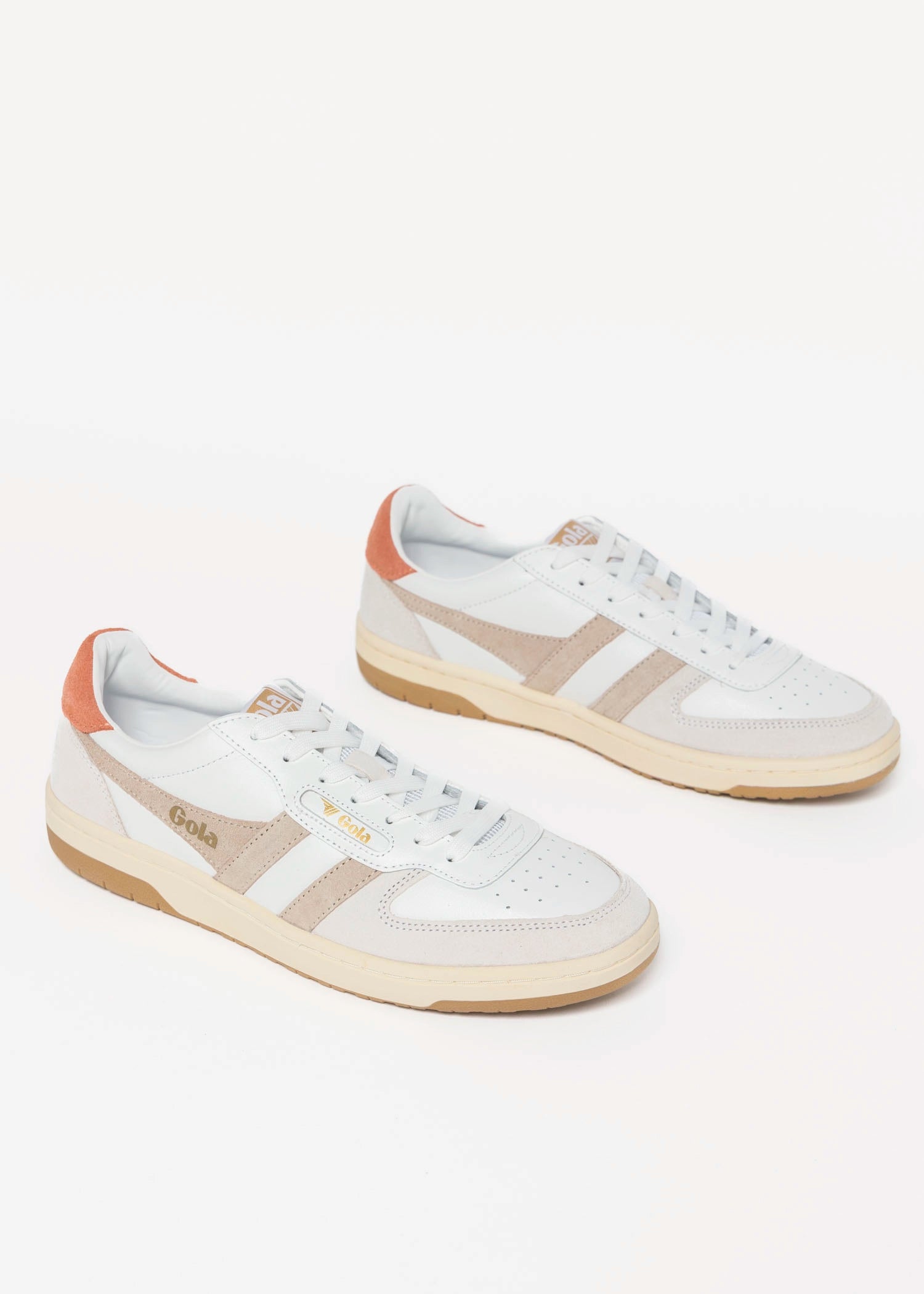swatch_White/Terracotta hawk sneakers