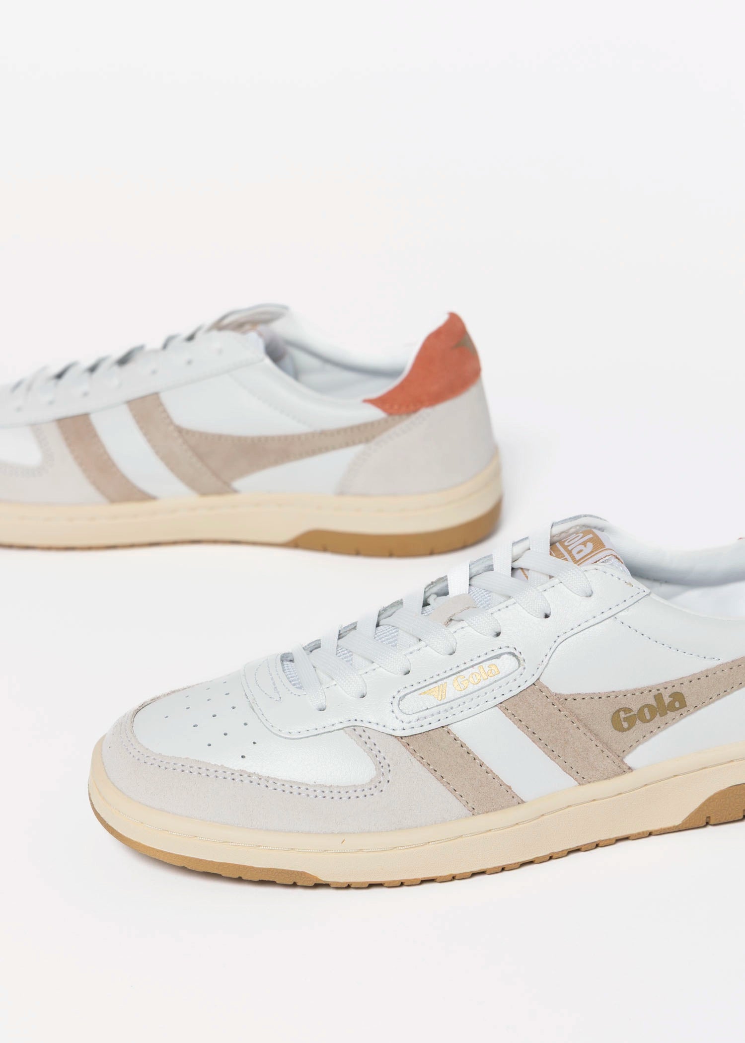 swatch_White/Terracotta hawk sneakers