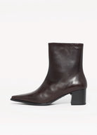 swatch_Brown Leather giselle ankle boots
