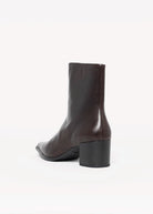 swatch_Brown Leather giselle ankle boots