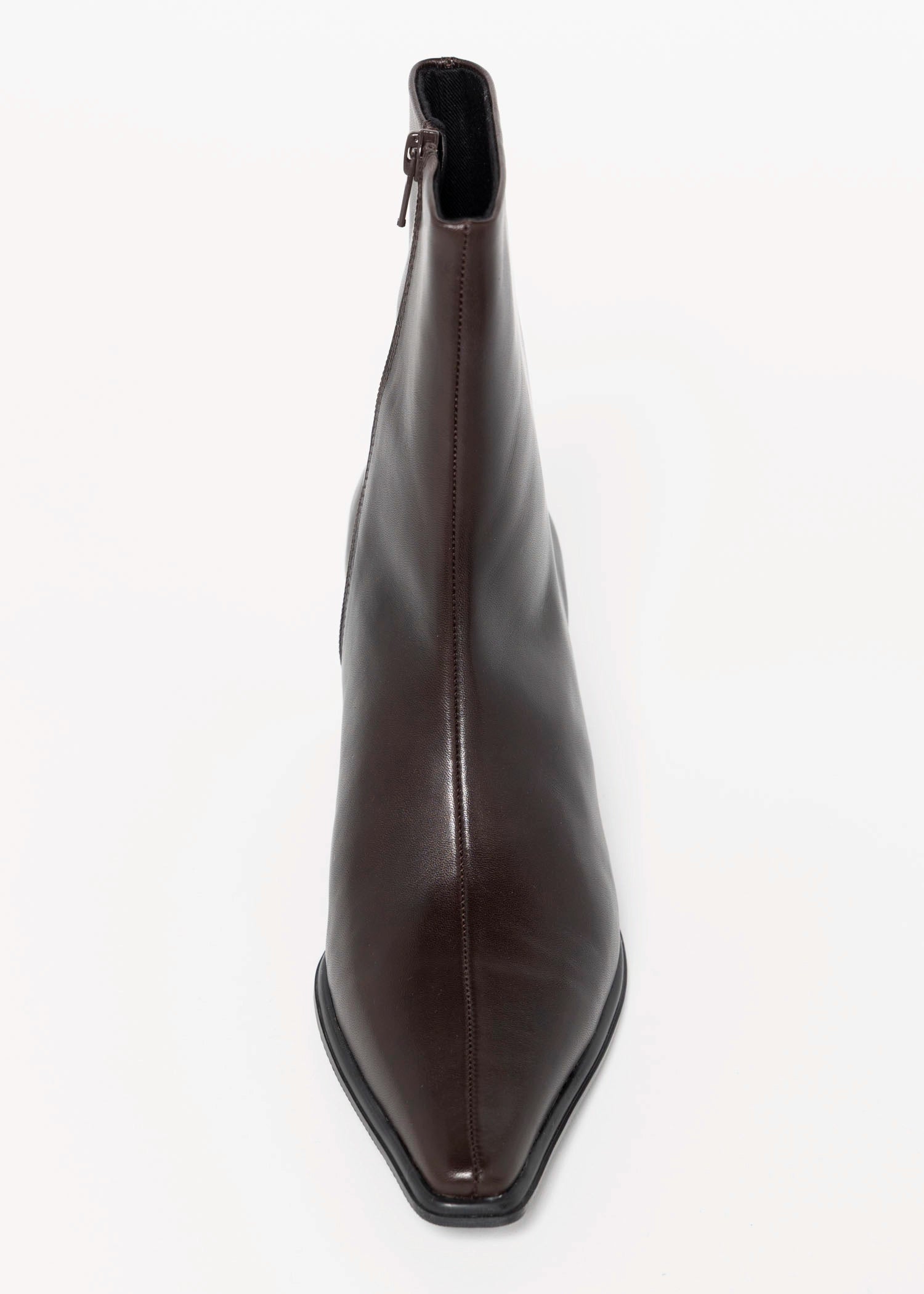 swatch_Brown Leather giselle ankle boots