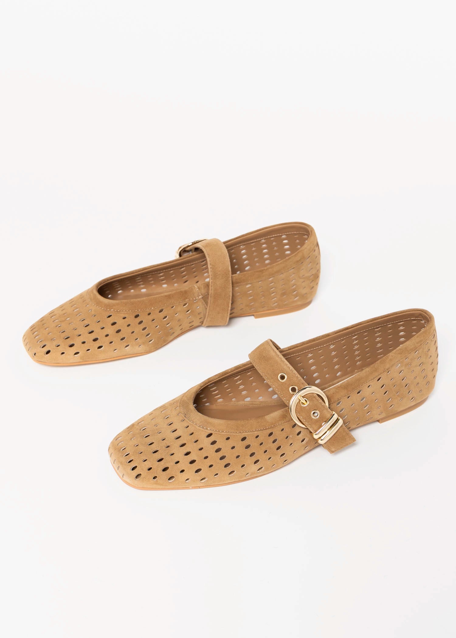swatch_Light Brown mikel mary jane ballet flats