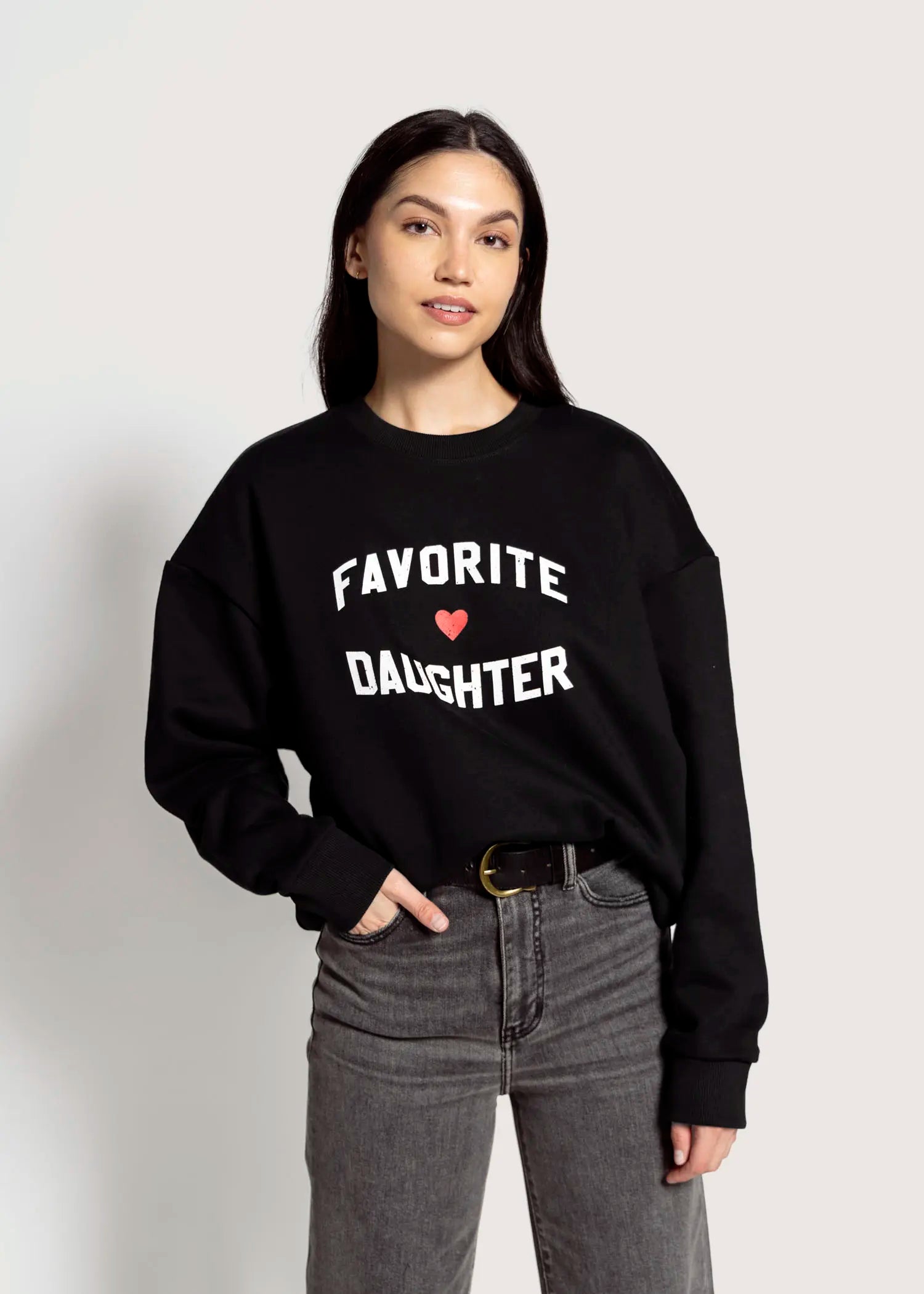 swatch_black favorite daughter sweatshirt apparel