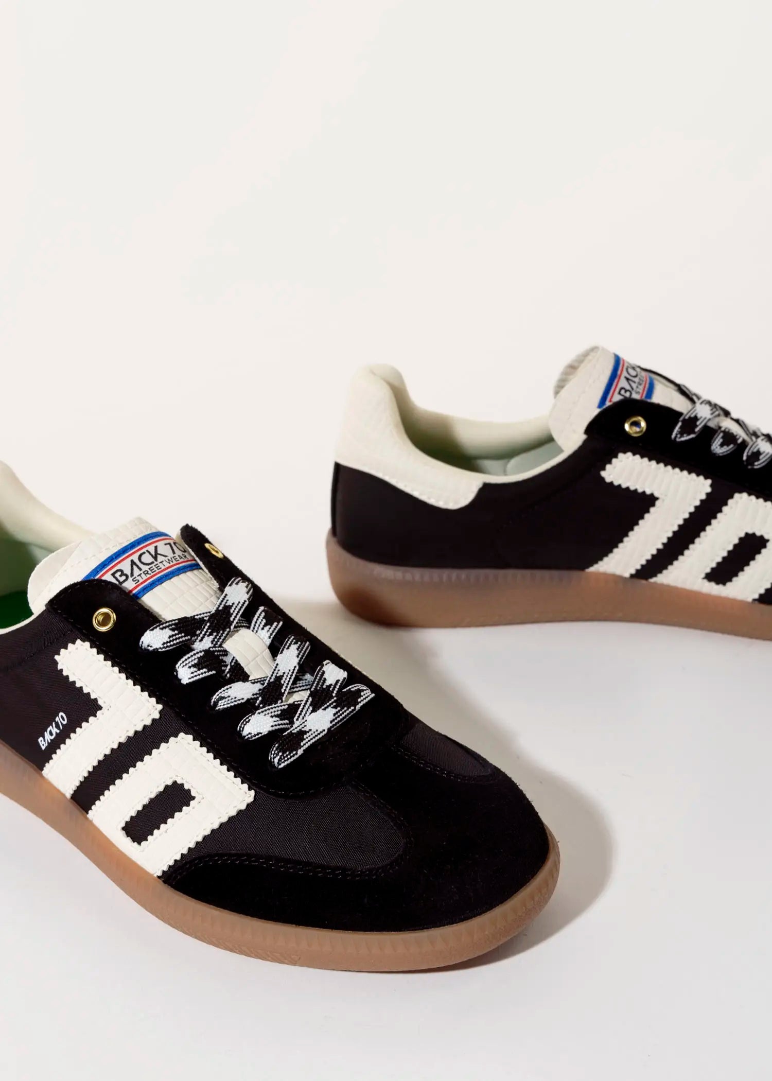 swatch_Black ghost sneakers