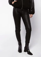 swatch_Black charlize coated skinny jeans