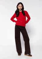 swatch_Red raphaela cardigan