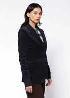 swatch_Navy corduroy blazer