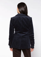 swatch_Navy corduroy blazer
