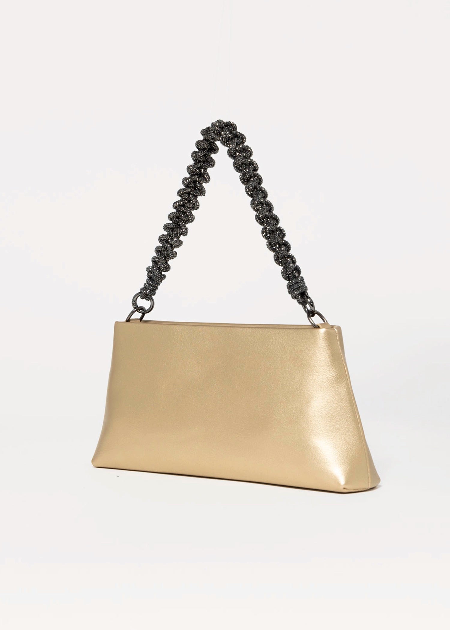 swatch_Gold crystal handle bag
