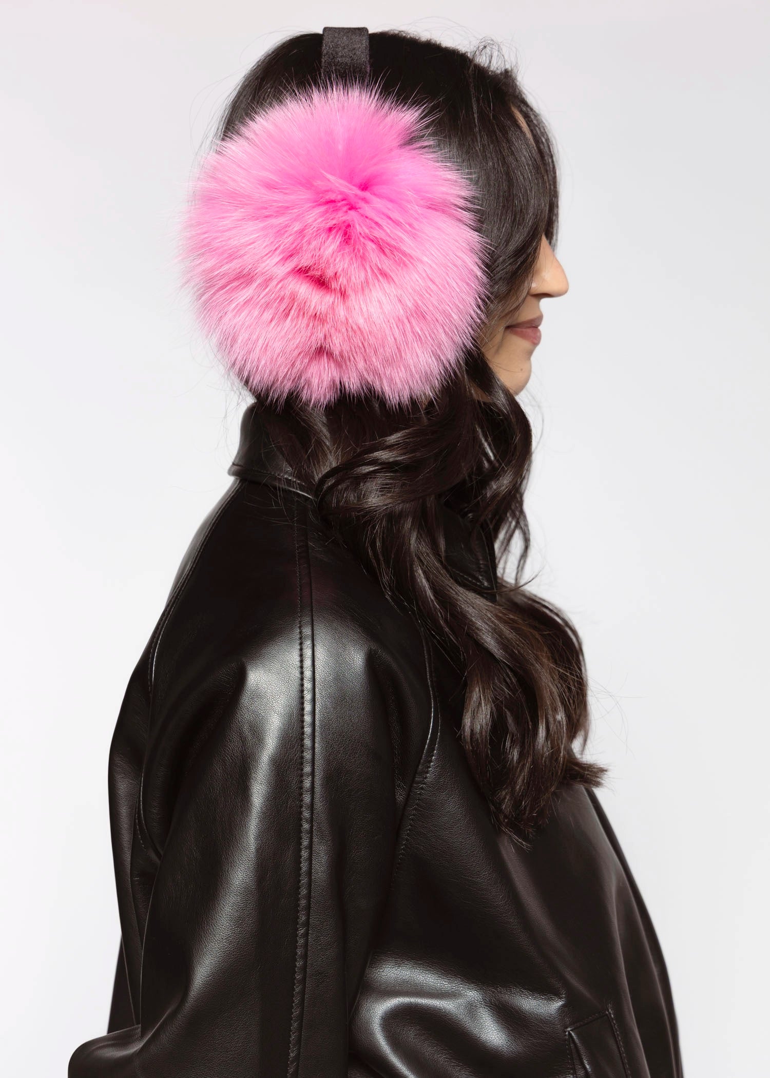 swatch_Fuschia fur earmuffs