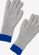 swatch_Grey colorblock knit gloves