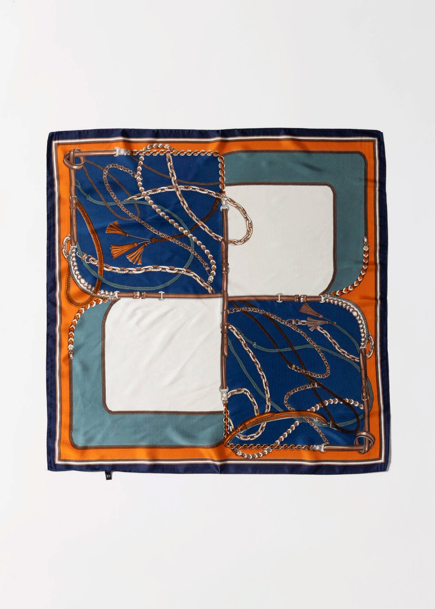 swatch_Navy Multi silk scarf