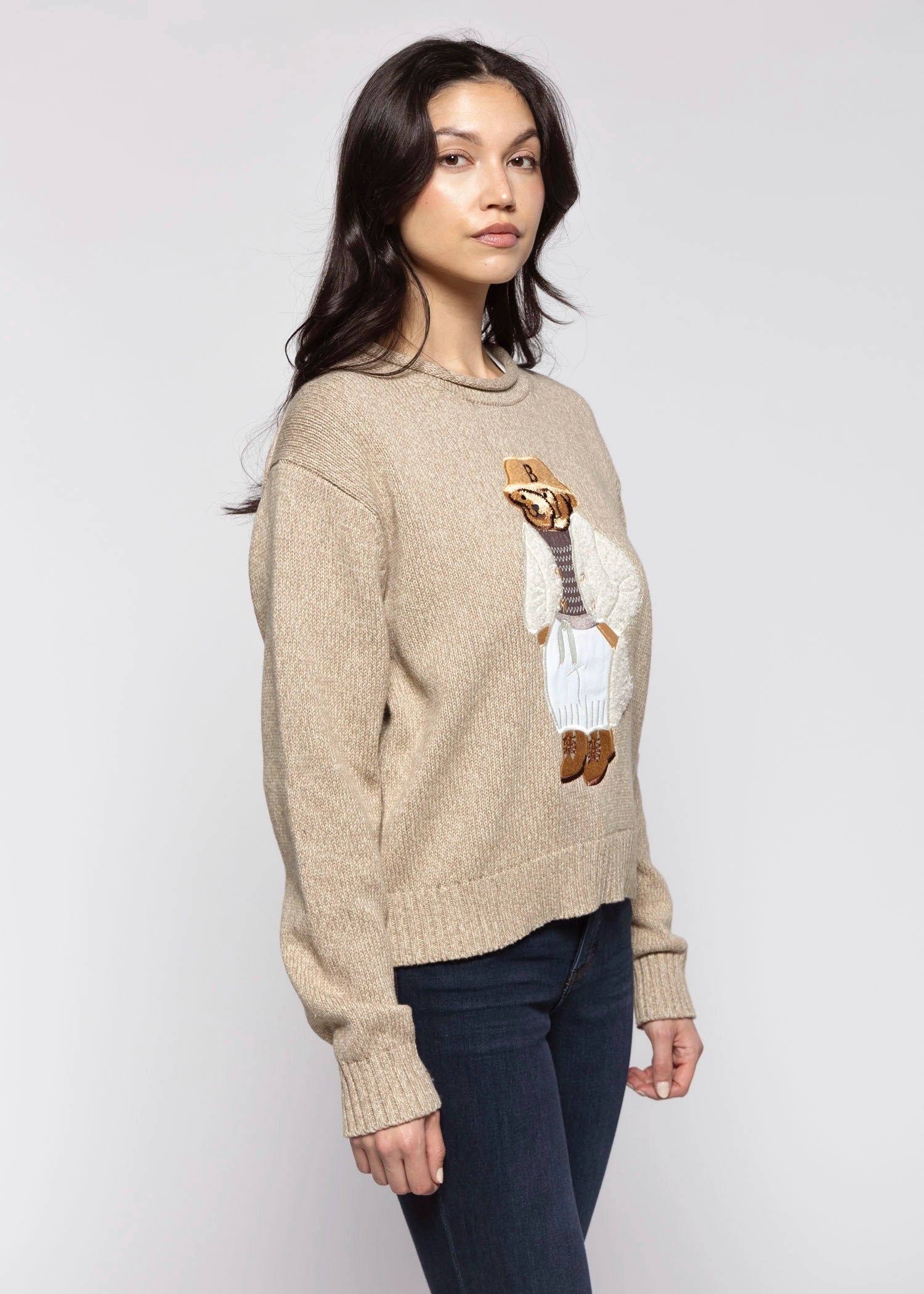 swatch_Taupe teddy bear sweater