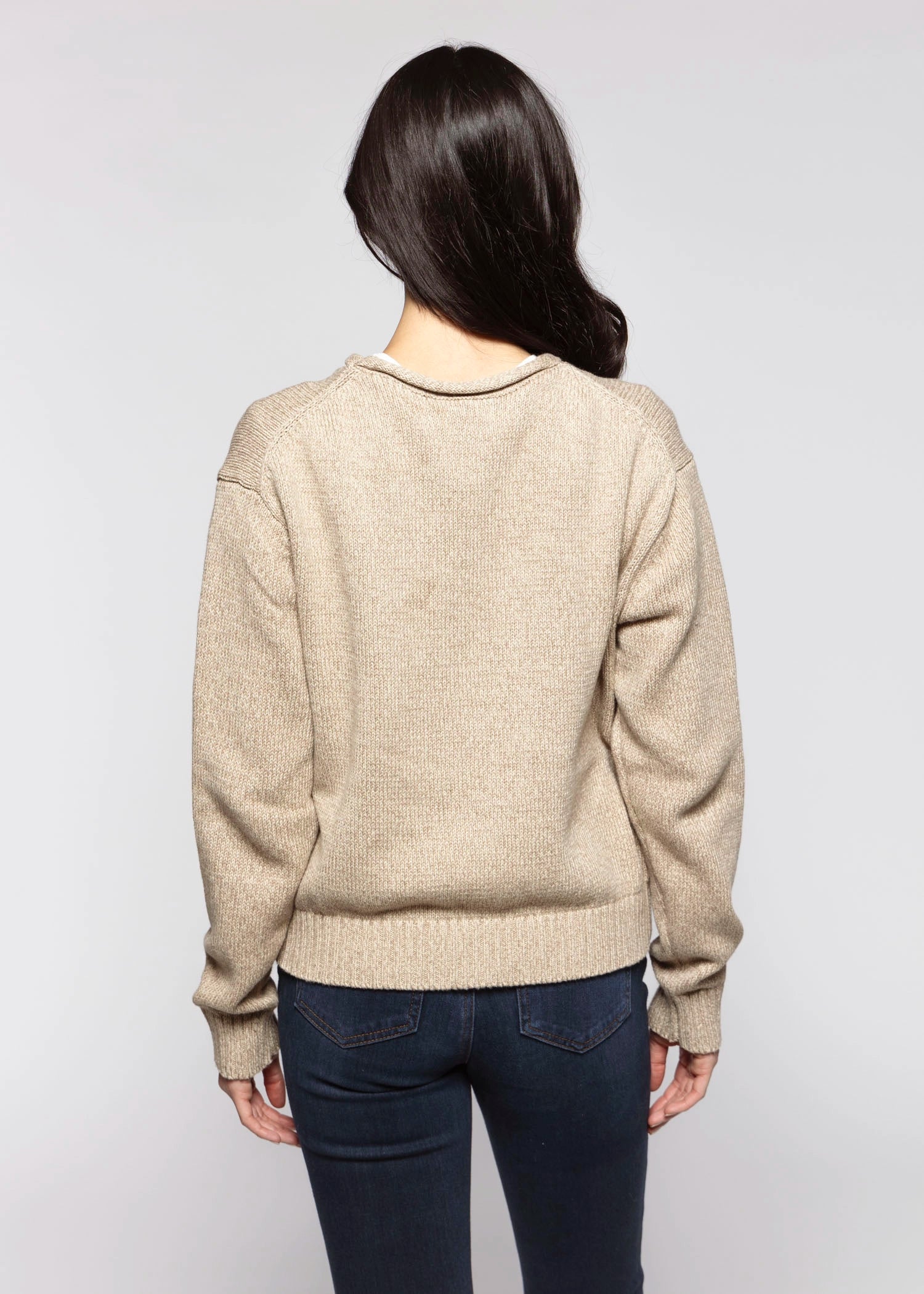 swatch_Taupe teddy bear sweater