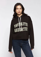 swatch_Black/Stone cropped collegiate hoodie