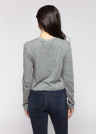 swatch_Heather Grey/Light Blue favorite daughter long sleeve tee
