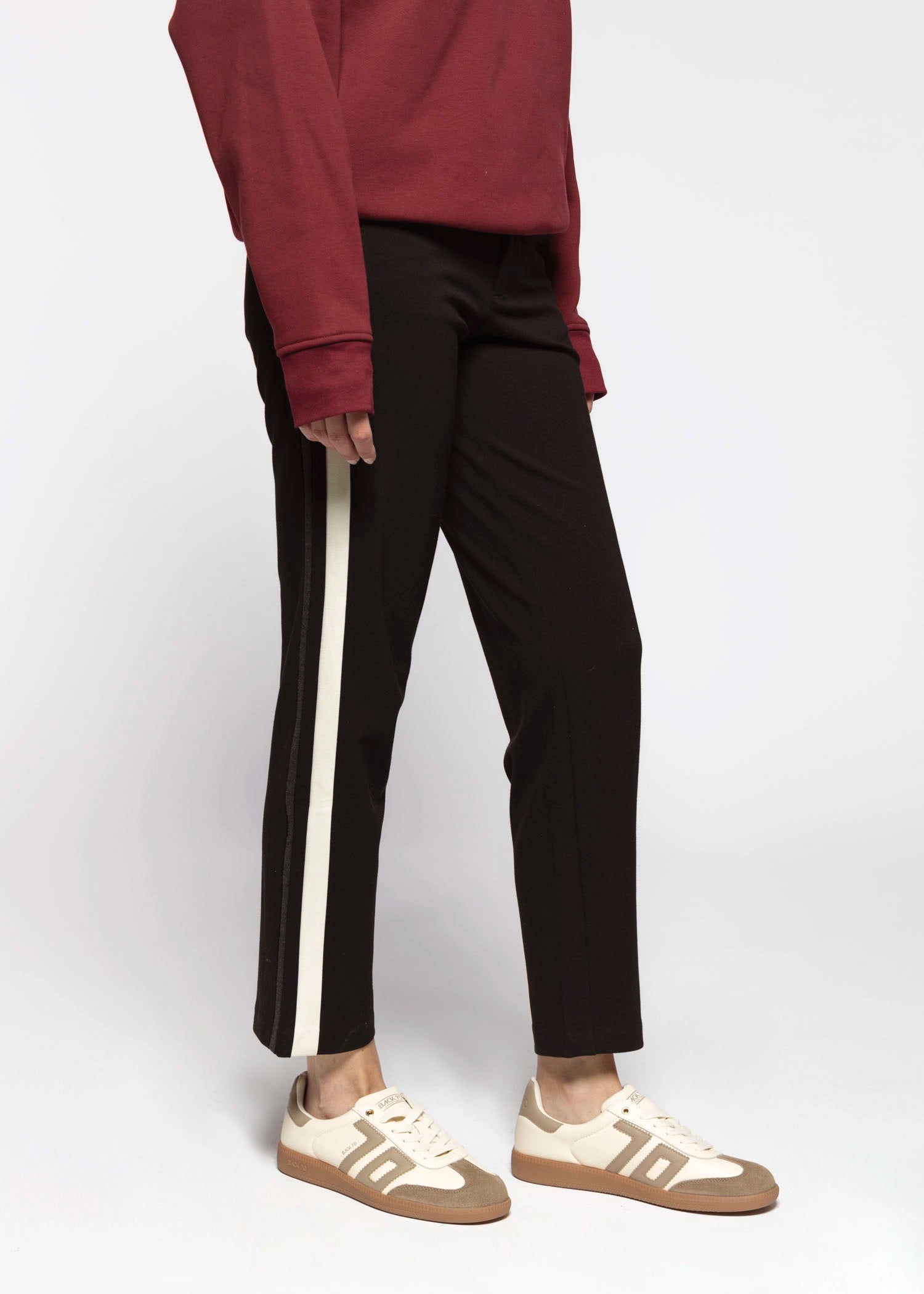 swatch_Black/Ivory Fay track pants